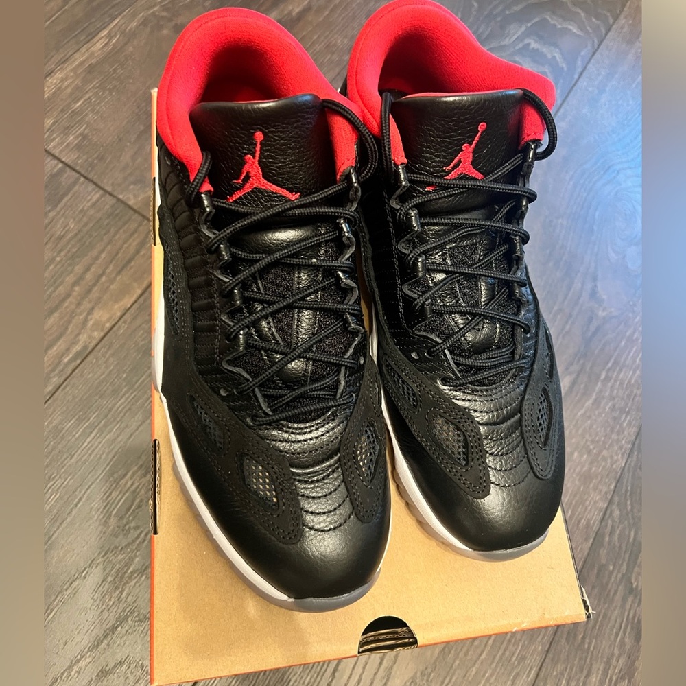 Air Jordan 11 Retro Low IE “Bred” Black/True Red - Picture 3 of 6
